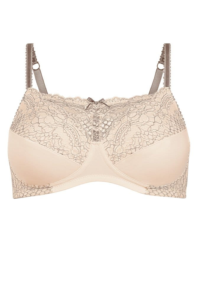 Amoena Prothesen-BH Alina SB 44509 hell rose/grau - Vorderansicht