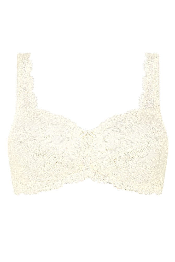 Amoena Prothesen-BH Floria SB 45121 wollweiß - Vorderansicht