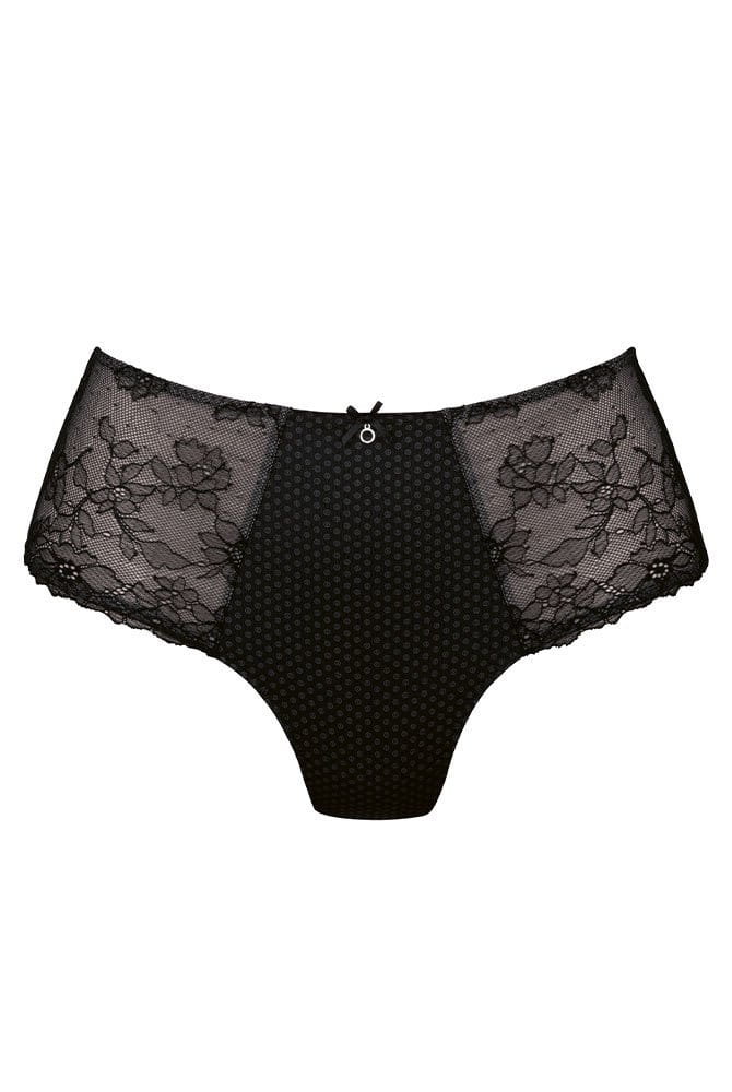 Rosa Faia Taillenslip Eloise 1395 schwarz - Vorderansicht