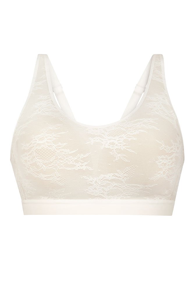 Anita Care Prothesen-Bralette Essential Lace 4700X crystal - Vorderansicht