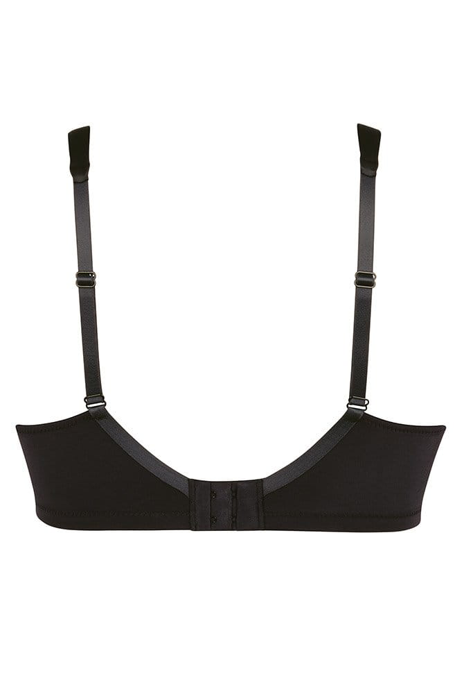 Anita Komfort-BH Claire mit Spacerschale 5834 schwarz - Rückansicht