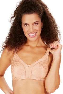 Amoena Prothesen-BH Tessa 44801 rose nude - Vorderansicht