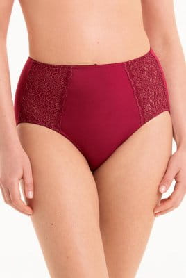 Anita Taillenslip+ Havanna 1512 dark red - Vorderansicht