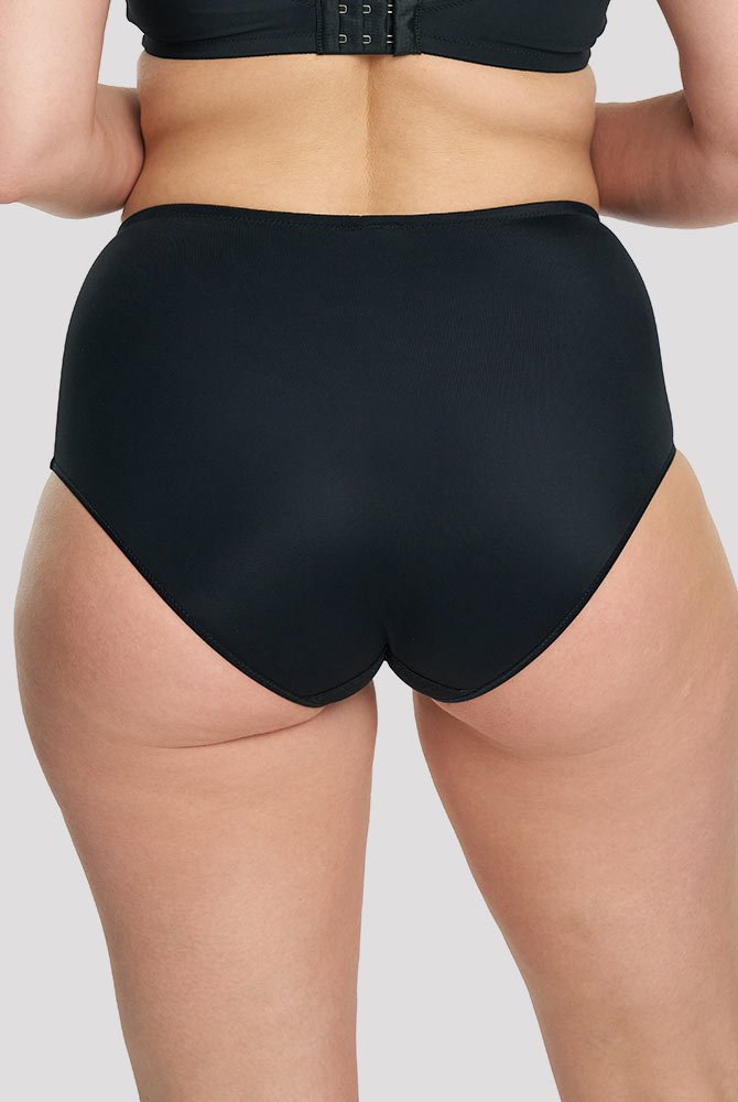 Susa Taillenslip Porto 705 schwarz - Rückansicht