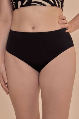 Amoena Bikinihose Turin HW 71795 schwarz - Vorderansicht