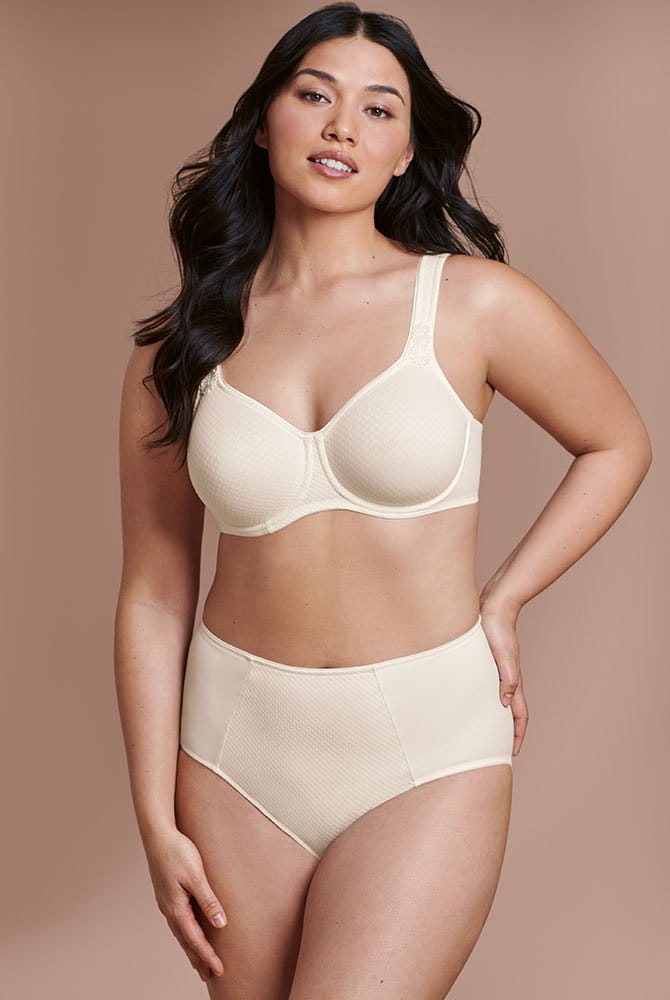 Anita Komfort-BH Leni mit Bügel 5884 crystal mit Taillenslip Leni (separat erhältlich)