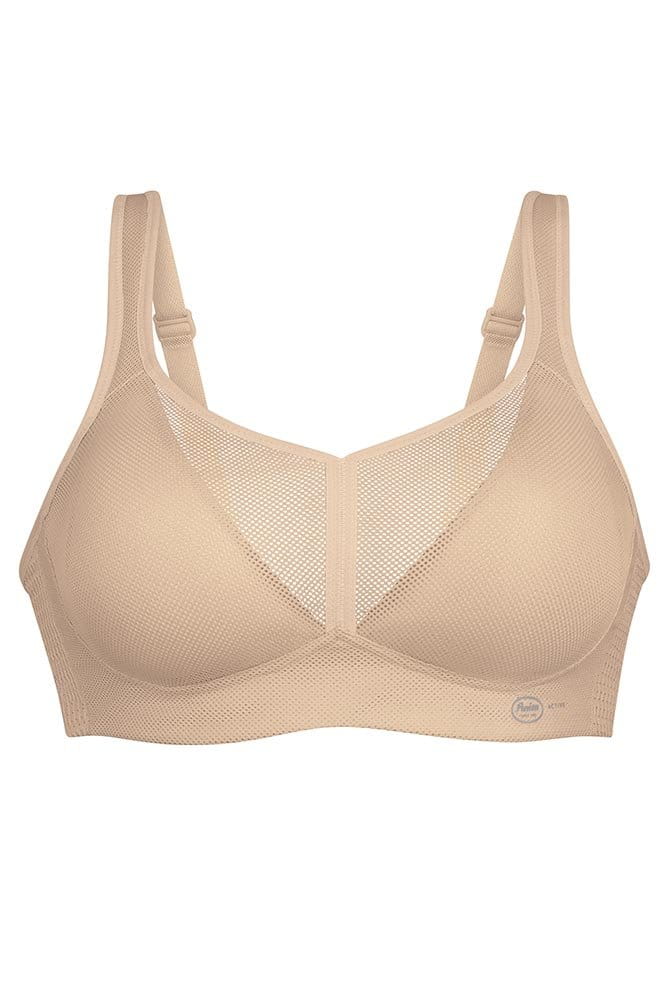 Anita active Sport-BH Air Control 5544 desert - Vorderansicht