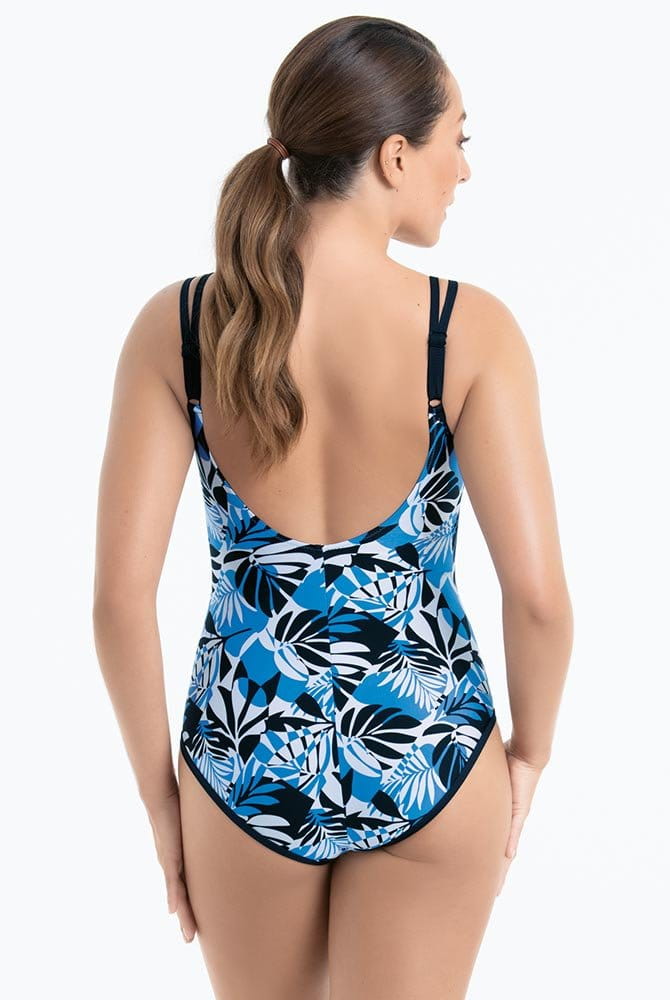 Anita Care Prothesen-Badeanzug Carini Two Tone Graphic 6223 - Rückansicht