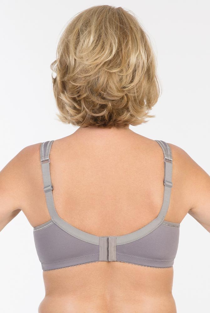 ABC Prothesen-BH Femina 511 cool grey - Rückansicht
