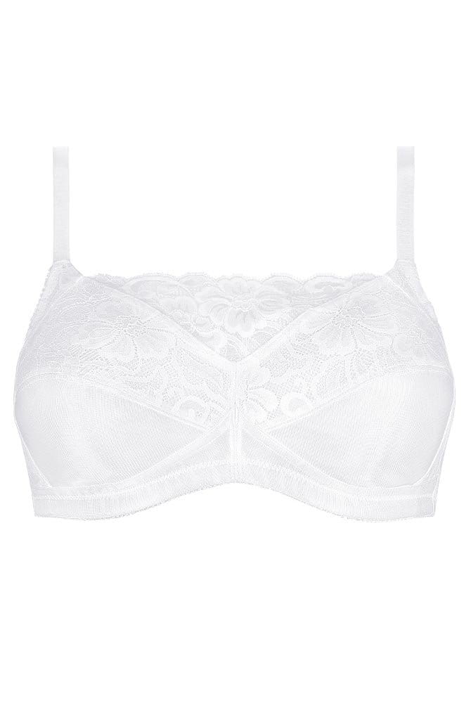Amoena Prothesen-BH Isabel 2118 weiß - Vorderansicht