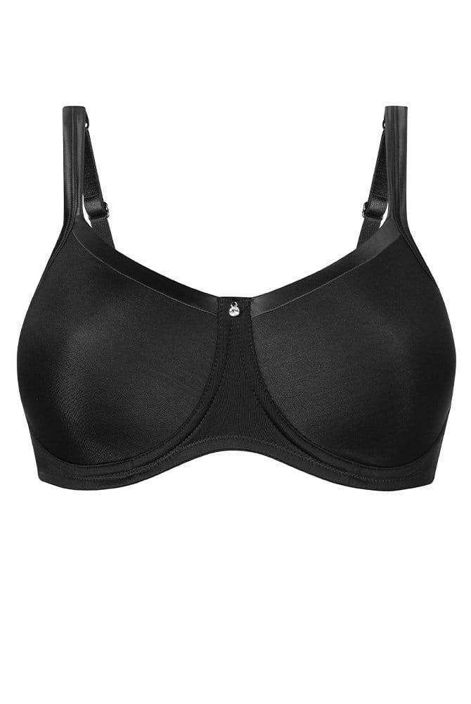 Prothesen-BH Amoena Lara Satin schwarz