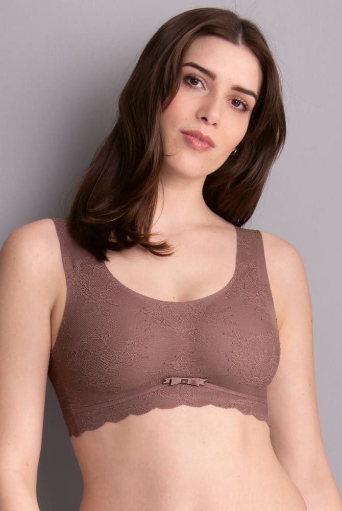 Anita Essential Lace Bralette 5400 berry - Vorderansicht