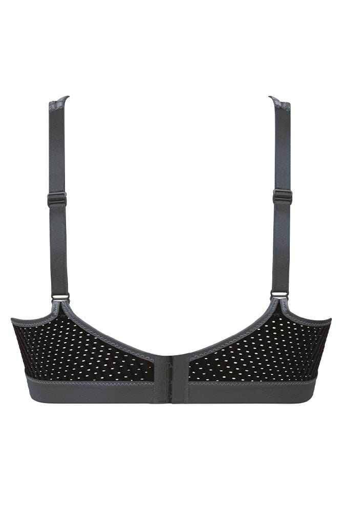 Anita Active Sport-BH performance 5566 schwarz anthrazit - Rückansicht