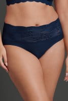 Slip High Waist Essential Lace maritim blue