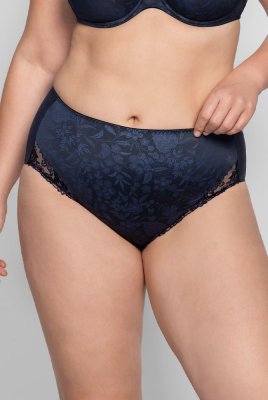 Ulla Miederslip Jasmin 2710 midnight in der Vorderansicht