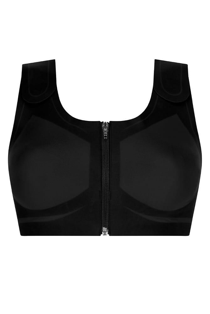 Amoena Prothesen-BH Lymph Flow SB FC 44816 schwarz - Vorderansicht