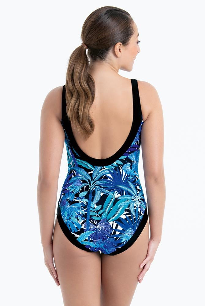 Anita Care Prothesen-Badeanzug Stockholm Palm Tree 6301 ocean - Rückansicht