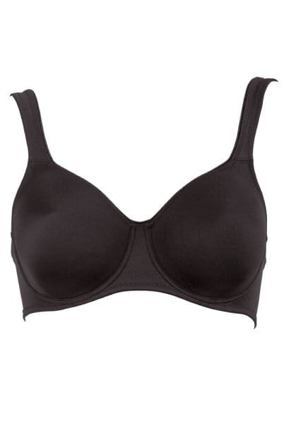 ROSA FAIA Bügel-BH Twin 5490 schwarz in der Vorderansicht