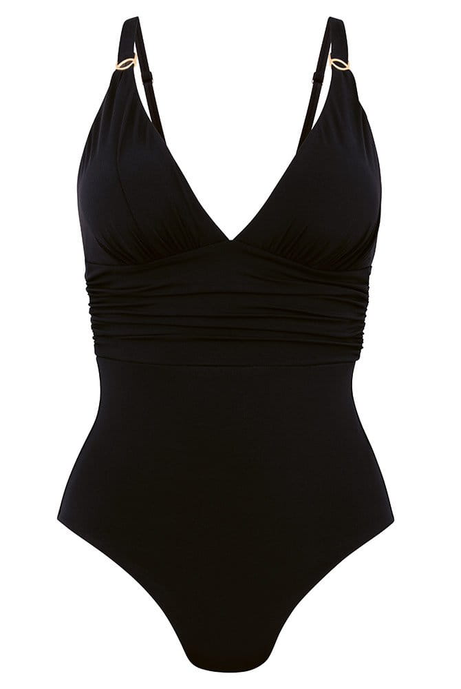 Rosa Faia Badeanzug Pure Suit Luxe 7781 schwarz