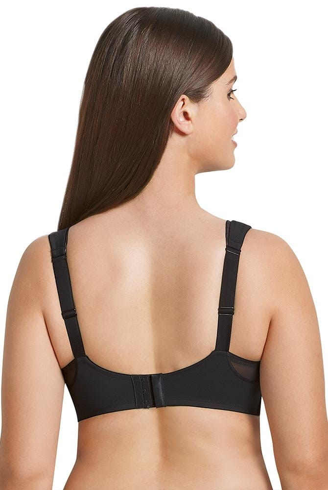 ROSA FAIA Bügel-BH Twin Firm 5694 schwarz in der Rückenansicht