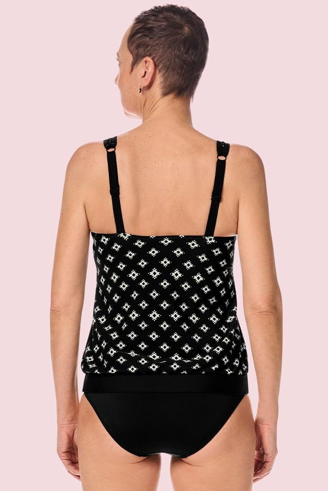 Amoena Prothesen-Tankini-Top Palermo BL 71747 - Rückansicht