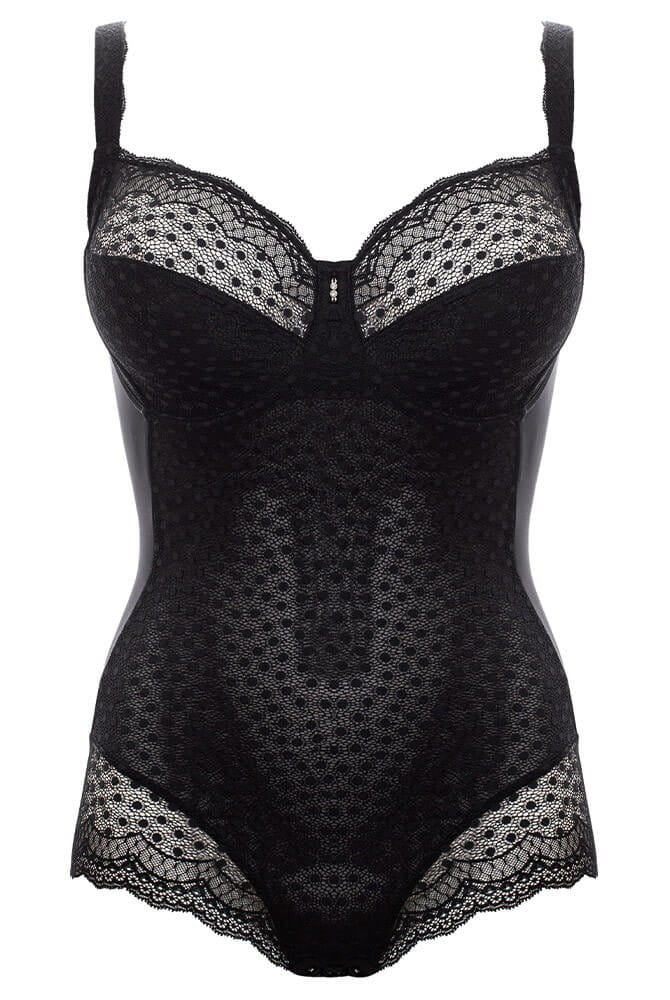 ULLA Bügel Body Josy 6773 in schwarz in der Vorderansicht