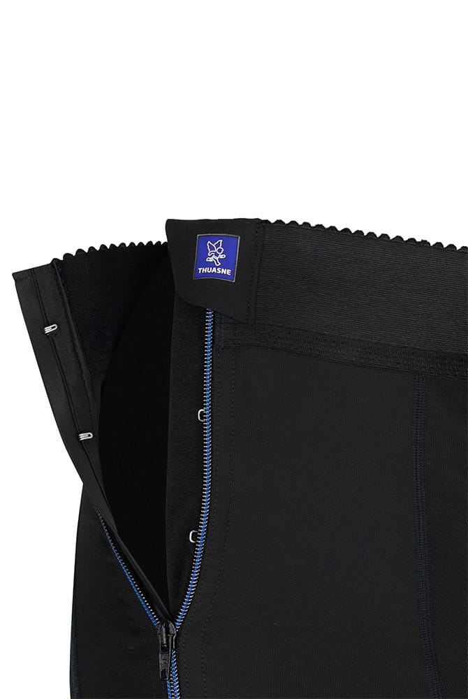 Thuasne CICATREX contour Leggings mit hoher Taille 3483 – gepolsterter Reißverschluss mit Haken und Ösen