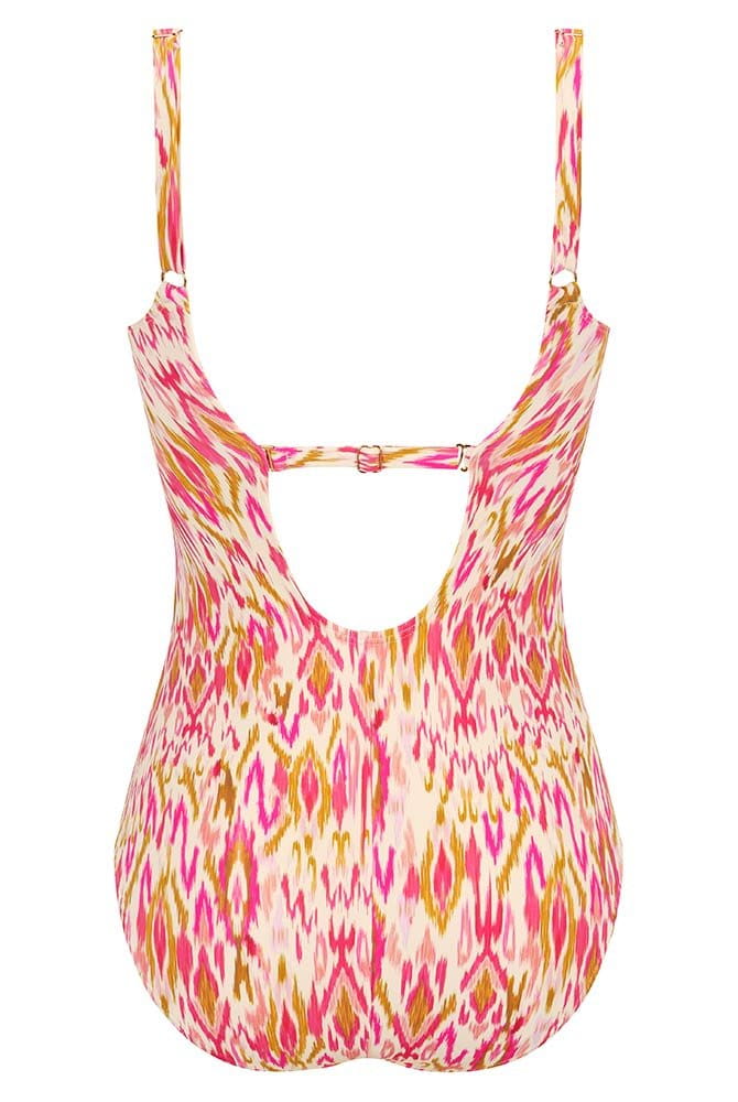 Amoena Prothesen-Badeanzug Istria OP 71808 grapefruit/bunt - Rückansicht