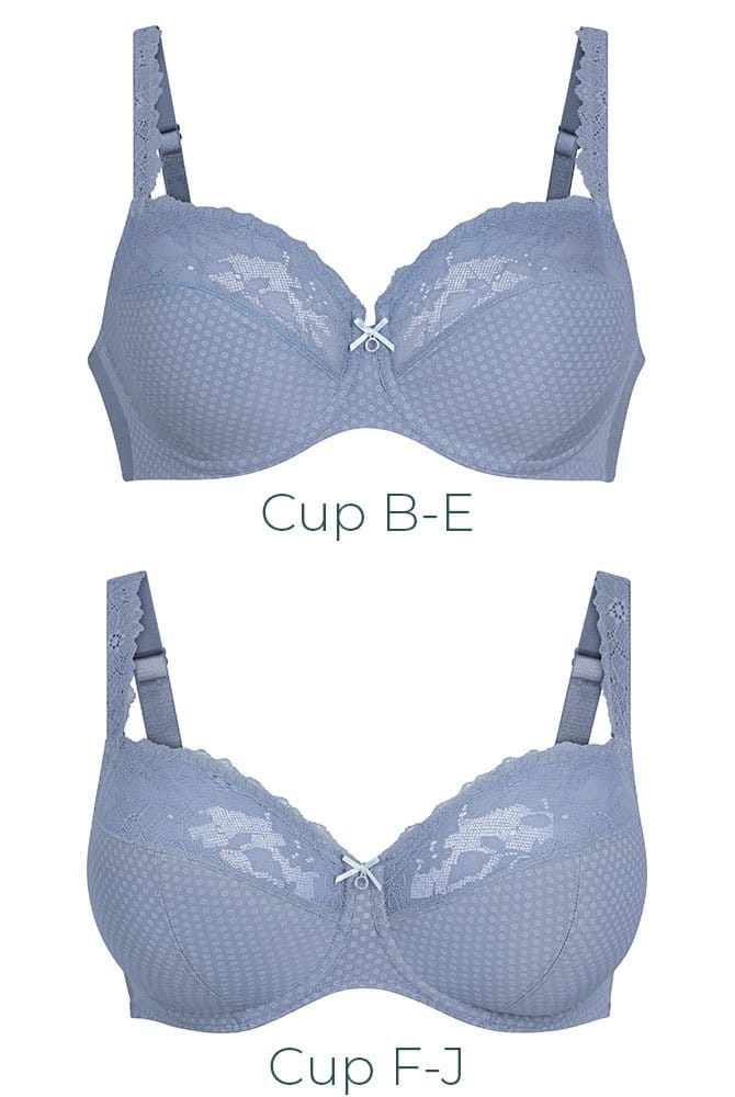 Rosa Faia Bügel-BH Eloise 5294 und 5295 medium blue - Vorderansicht