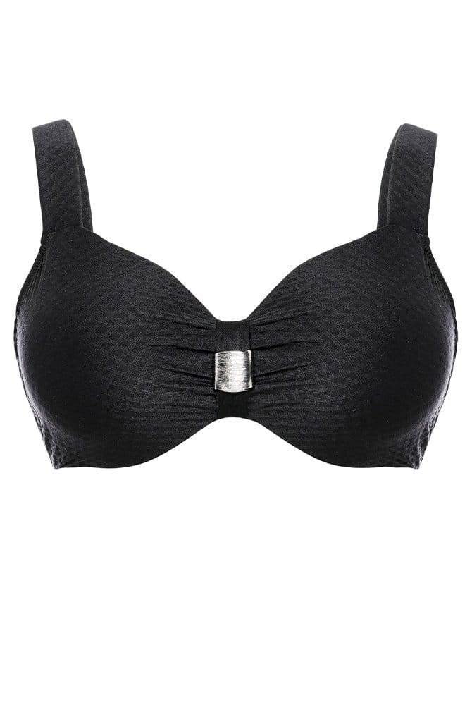 Ulla - St. Tropez Bikinioberteil 9122 - schwarz