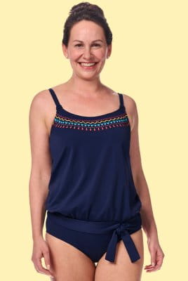 Amoena Prothesen-Tankini-Oberteil Thassos 71743 - Vorderansicht