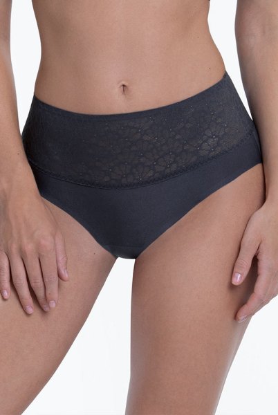 Anita Essential Smart High Waist Slip 1903 shadow blue - Vorderansicht