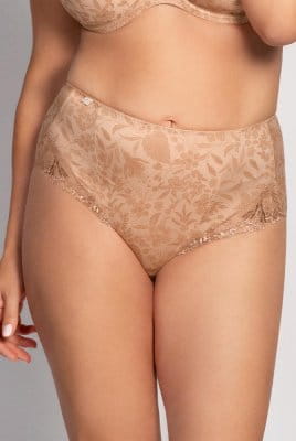 Ulla Hoher Taillenslip Jasmin 2710 zimt - Vorderansicht