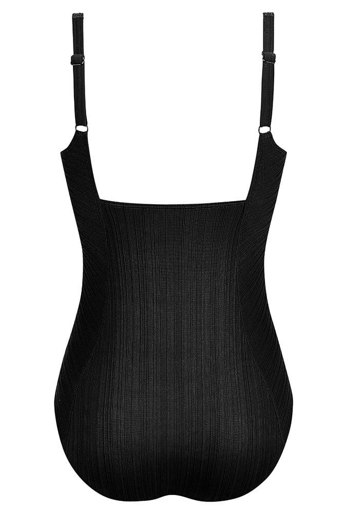 Amoena Prothesen-Badeanzug Treviso OP 71803 schwarz - Rückansicht