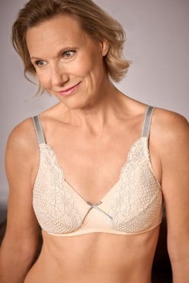 Amoena Prothesen-BH Alina SBP 44850 hell rose/grau