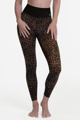 Anita Active Sport Tights Massage 1676 gold cat - Vorderansicht