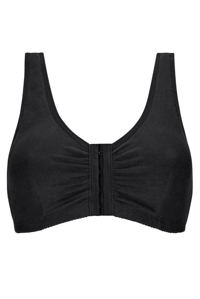 Amoena Prothesen-Soft-BH Fleur 44853 schwarz - Vorderansicht