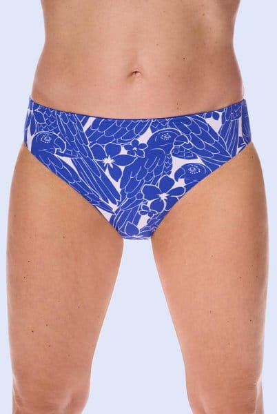 Amoena Bikinihose Azores 71761 - Vorderansicht gemusterte Seite