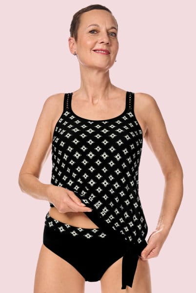 Amoena Prothesen-Tankini-Top Palermo BL 71747 - Vorderansicht