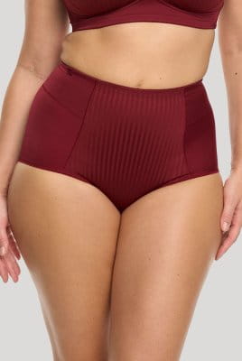SUSA Miederhose Cremona 5233 dark red - Vorderansicht