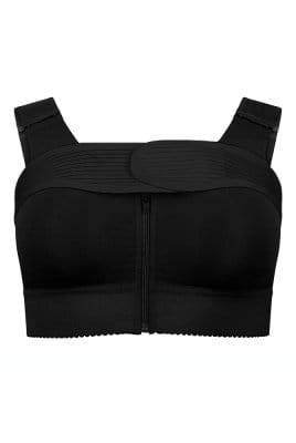 Thuasne Silima Post-OP Belt 57231 schwarz - Vorderansicht