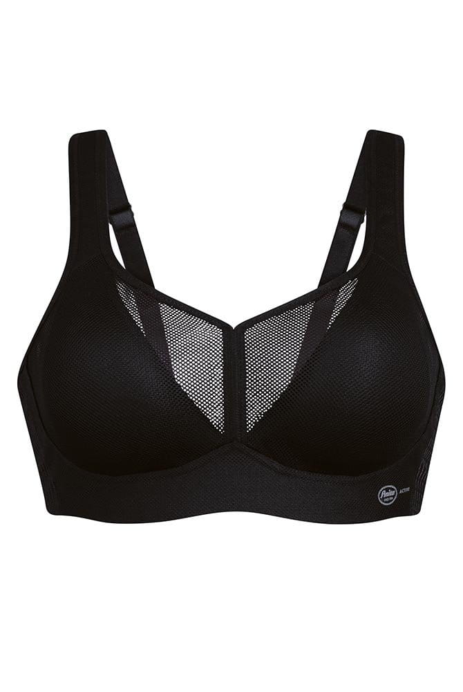 Anita Active Sport-BH Air Control X 5543 schwarz - Vorderansicht