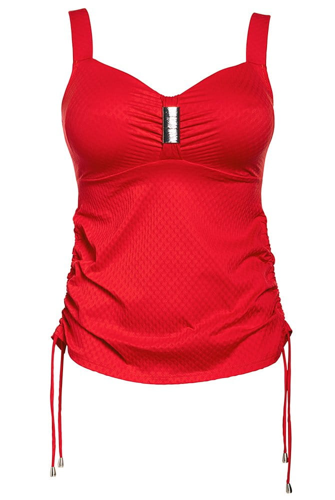 Ulla - St. Tropez Tankini-Oberteil 9190 - Rot