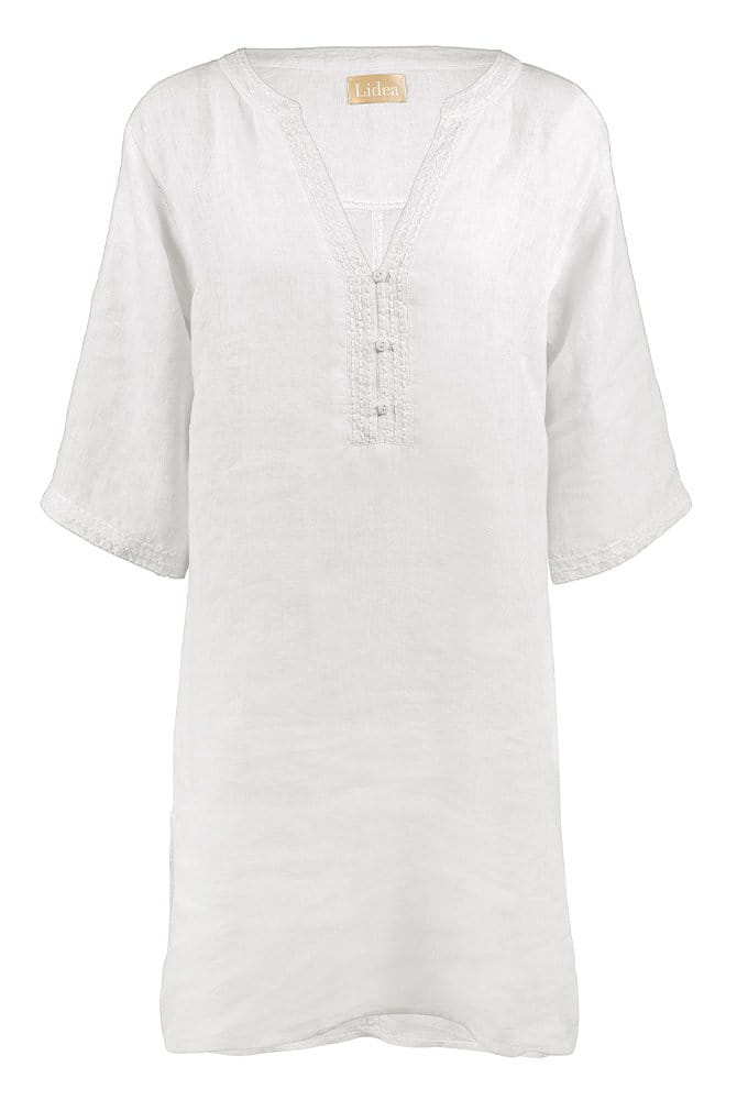 Lidea - Tunika Leinen - Cream