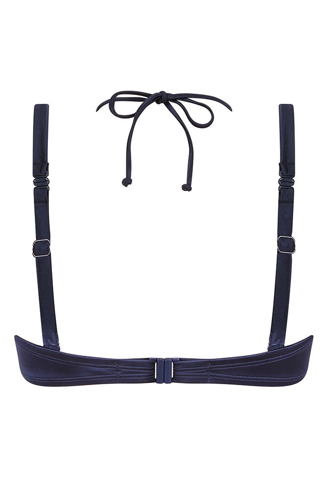 Amoena Prothesen-Bikini-Oberteil Lazio SBB 71815 dunkelblau - Rückansicht