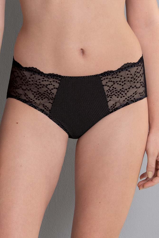 Anita Taillenslip Orely 1382 schwarz - Vorderansicht