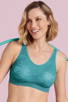 Anita Care Prothesen-Bralette Essential Lace 4700X light smaragd
