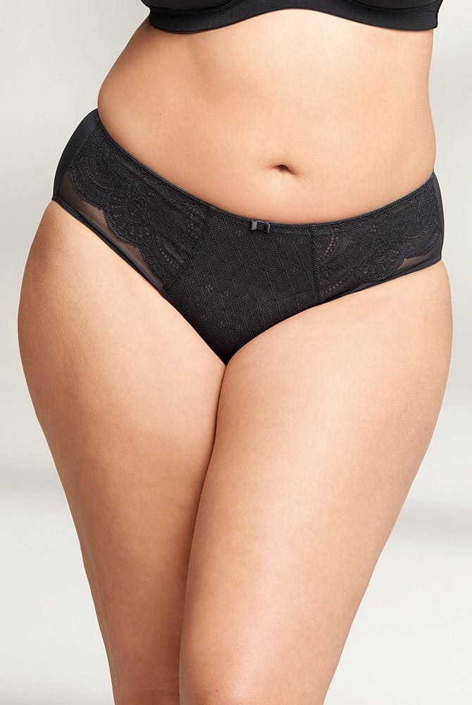 Rosa Faia Taillenslip Selma 1336 schwarz