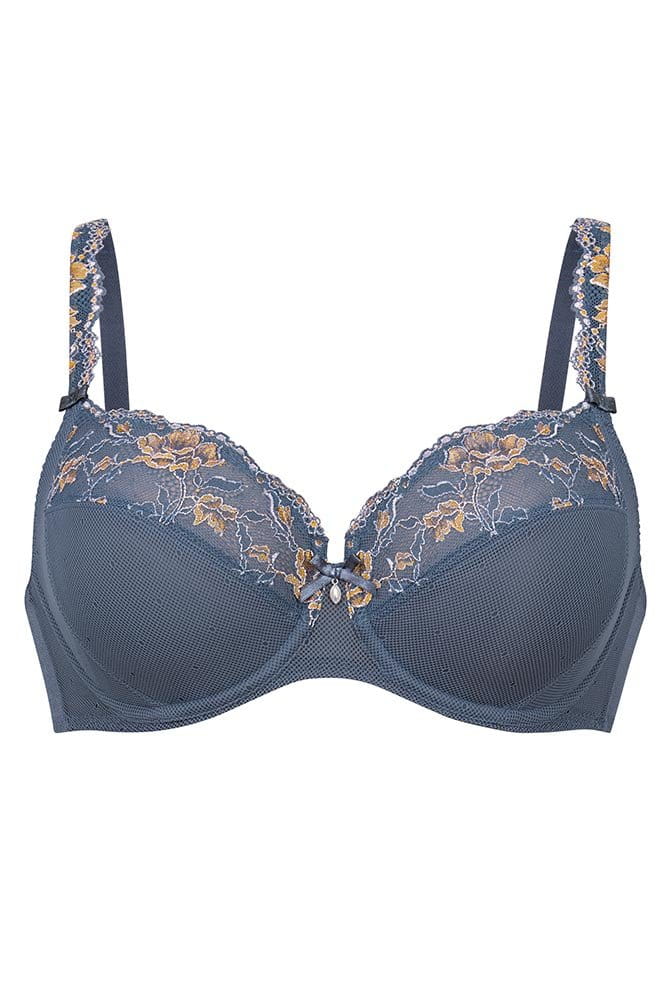 Rosa Faia Bügel-BH Colette 5248 sky grey - Vorderansicht