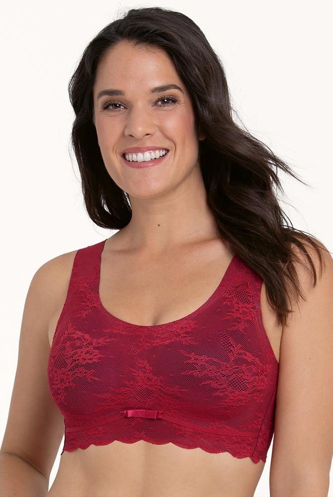 Anita Essential Lace Bralette 5400 rot - Vorderansicht